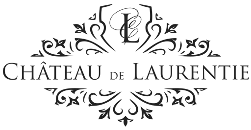 Logo du château de Laurentie qui s'inspire d'un monogramme ancien